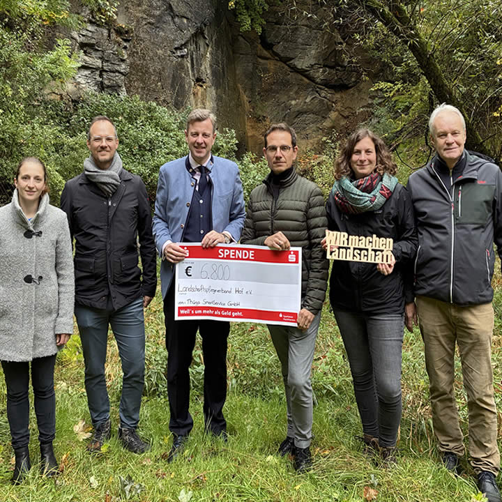 Offizielle Spendenübergabe