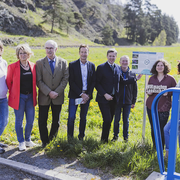 Lehrwanderweg „Mit dem Schlangenstein um die Wurlitzer Alm“ eingeweiht