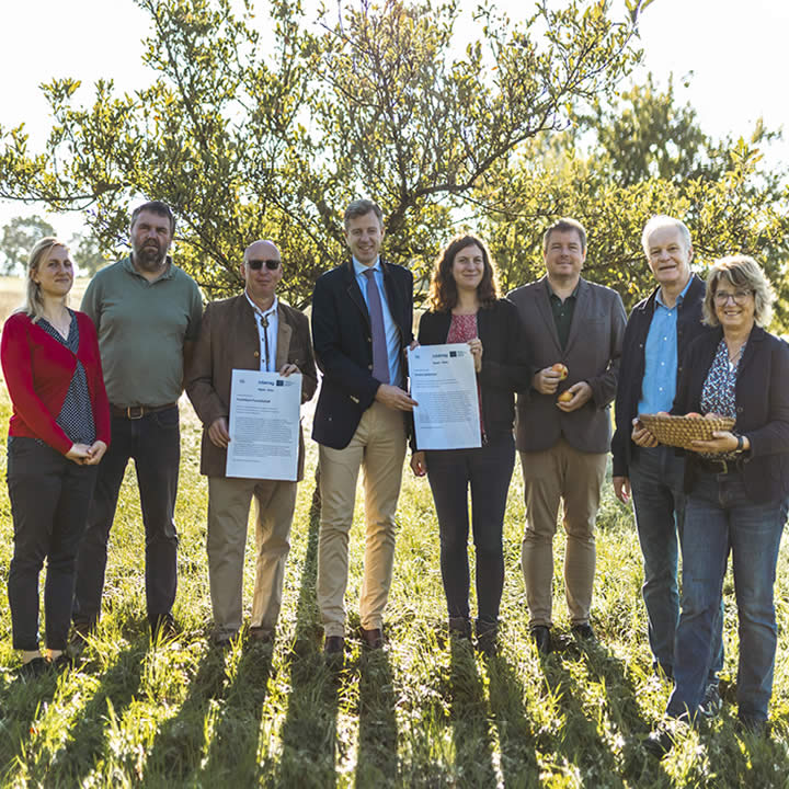 Start des deutsch-tschechischen Streuobstprojekts „Fruchtbare Freundschaft“