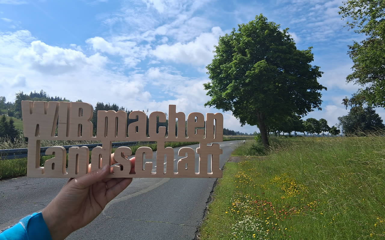 Alleen und Baumreihen als wichtige Vernetzungsstruktur